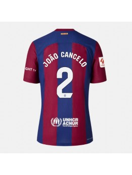 Ženski Nogometna dresi replika Barcelona Joao Cancelo #2 Domači 2023-24 Kratek rokav